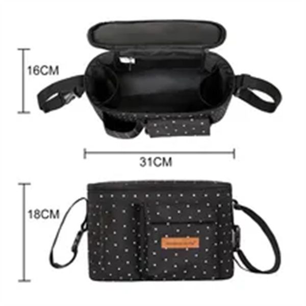 baby stroller organizer nappy bag hook hanging mummy carriage waterproof bottle bag handbag pram cart organizer diaper bag a3, Black
baby stroller organizer nappy bag hook hanging mummy carriage waterproof bottle bag handbag pram cart organizer diaper bag a3, Black
