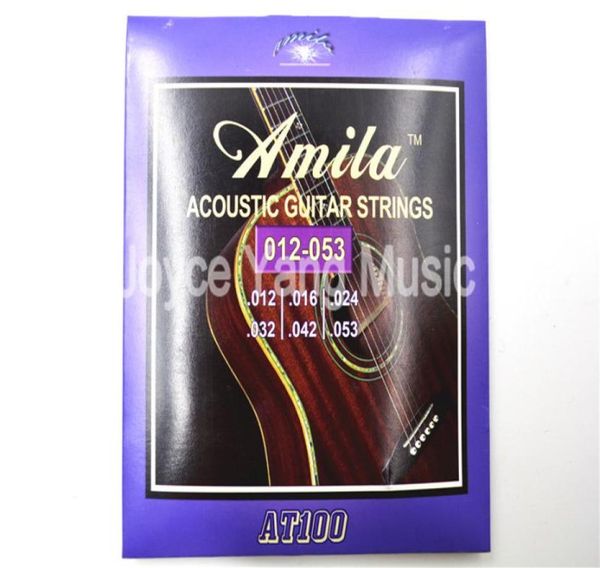 amila at100 acoustic guitar strings stainless steelphosphor bronze strings 1st6th 0120537585538
amila at100 acoustic guitar strings stainless steelphosphor bronze strings 1st6th 0120537585538