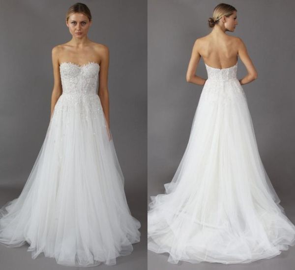 2021 backless wedding dresses mira zwillinger sweetheart aline appliques lace beaded on beach bridal gowns2126943, White
2021 backless wedding dresses mira zwillinger sweetheart aline appliques lace beaded on beach bridal gowns2126943, White