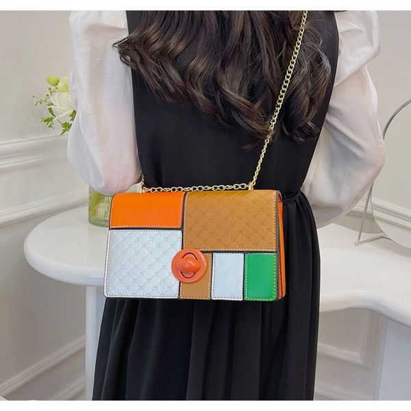new fashionable and fashionable contrast color small square shoulder bag with small design crossbody handbag
new fashionable and fashionable contrast color small square shoulder bag with small design crossbody handbag