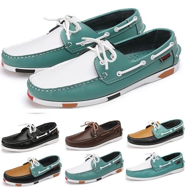 dress shoes loafers shoes for men genuine leather driving shoes retro fashion docksides boat shoes classic men designer flat shoe big size 2, Black
dress shoes loafers shoes for men genuine leather driving shoes retro fashion docksides boat shoes classic men designer flat shoe big size 2, Black