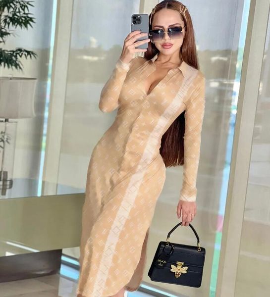 designer women dresses luxury print shirt dresses casual lapel neck split long dresses women's clothing, Black;gray
designer women dresses luxury print shirt dresses casual lapel neck split long dresses women's clothing, Black;gray