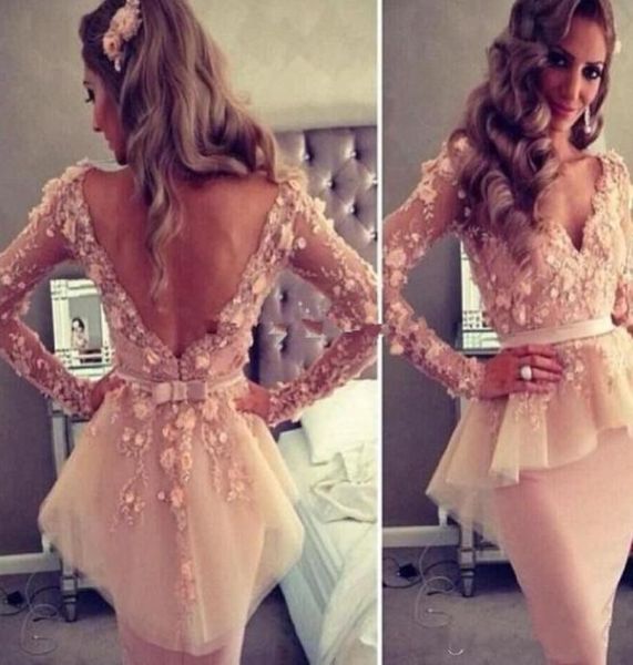 2019 pink cocktail dress vneck backless long sleeves 3d flower plum short prom dress for women8805393, Black
2019 pink cocktail dress vneck backless long sleeves 3d flower plum short prom dress for women8805393, Black