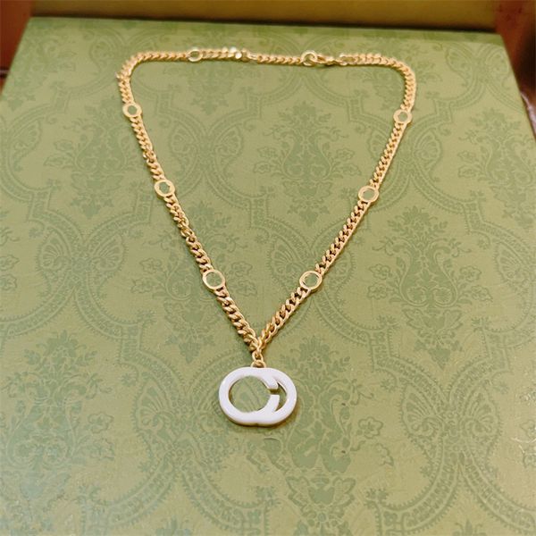 retro pendant necklaces double letter g logo chains luxury designer men women couple jewelry ggity gold necklace 4435, Silver
retro pendant necklaces double letter g logo chains luxury designer men women couple jewelry ggity gold necklace 4435, Silver