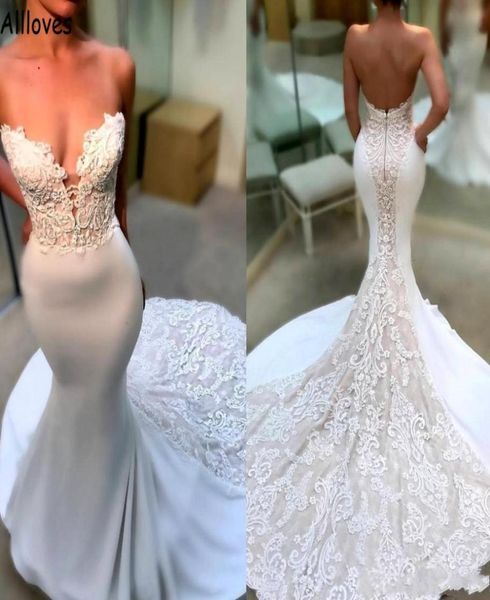 sweetheart mermaid wedding dresses for bride elegant satin aso ebi lace applique beaded bridal gowns court train backless plu3336207, White
sweetheart mermaid wedding dresses for bride elegant satin aso ebi lace applique beaded bridal gowns court train backless plu3336207, White