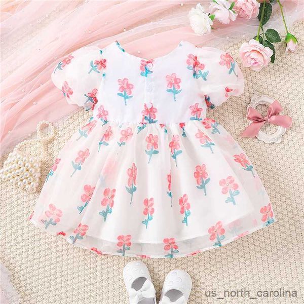 girl's dresses baby girls a-line dress short sleeve crew neck bowknot flower print chiffon dress sweet summer newborn infant dress r230, Red;yellow
girl's dresses baby girls a-line dress short sleeve crew neck bowknot flower print chiffon dress sweet summer newborn infant dress r230, Red;yellow