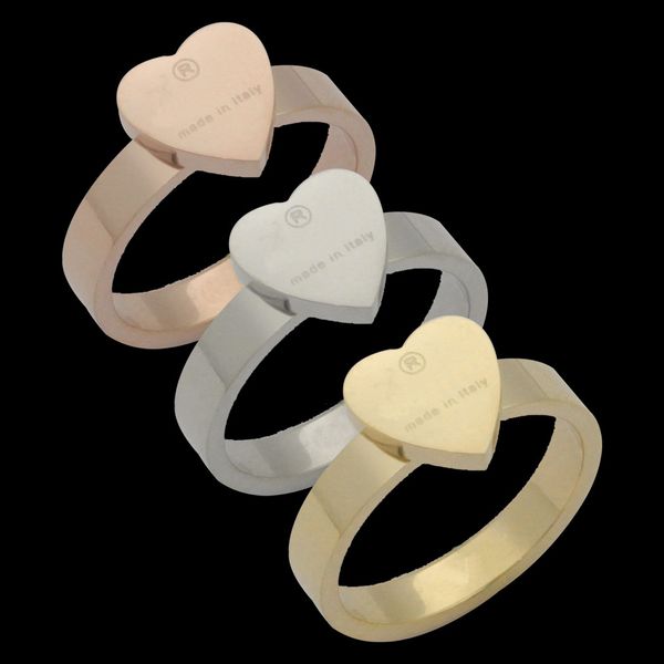 silver color simple heart love ring luxury brand stainless steel couple rings fashion women designer jewelry wholesale
silver color simple heart love ring luxury brand stainless steel couple rings fashion women designer jewelry wholesale