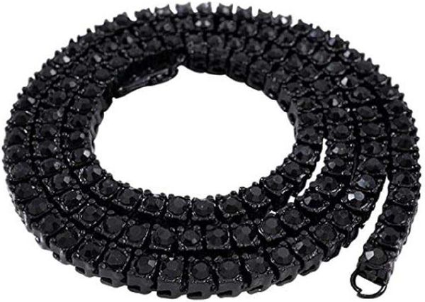 starryinter 14k gold plated iced out tennis chain men's hip hop necklace with size and color selectable-dl223, Silver
starryinter 14k gold plated iced out tennis chain men's hip hop necklace with size and color selectable-dl223, Silver