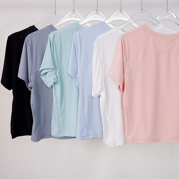 lu yoga clothing action always women's t-shirt short sleeve short loose sports modal high elastic casual t
lu yoga clothing action always women's t-shirt short sleeve short loose sports modal high elastic casual t