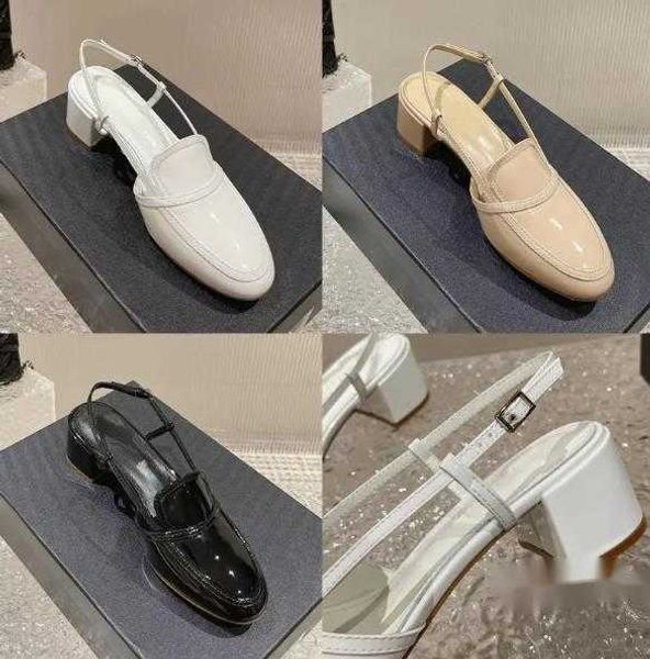 classic designer luxury peep-toe heeled sandals womens genuine leather black/white/apricot one line buckle sandal ladys hollow back chunky h 
classic designer luxury peep-toe heeled sandals womens genuine leather black/white/apricot one line buckle sandal ladys hollow back chunky h