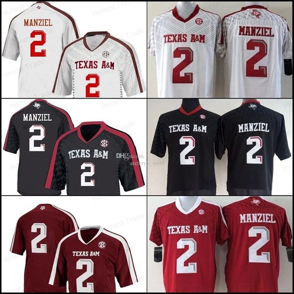 men texas am aggies college football jerseys 2 johnny manziel university red black white mens football stitched uniforms red black whie, Black;red
men texas am aggies college football jerseys 2 johnny manziel university red black white mens football stitched uniforms red black whie, Black;red