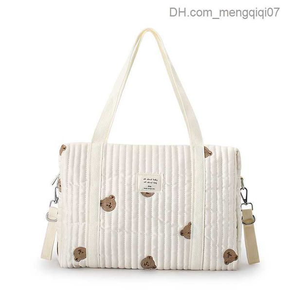 diaper bags korean style diaper bag large capacity portable baby stroller bag organizer embroidered bear oliver mom shoulder bag z230816
diaper bags korean style diaper bag large capacity portable baby stroller bag organizer embroidered bear oliver mom shoulder bag z230816