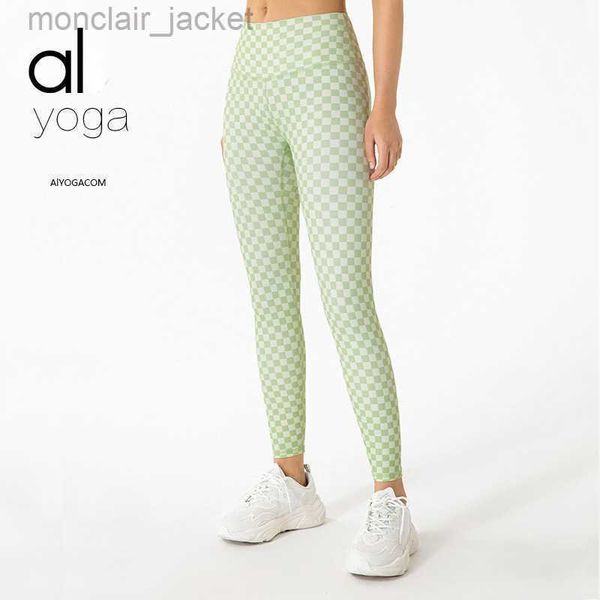 desginer alos yoga legging originautumn and winter new nude pants women's high waist and hip lift tight elastic sports fitness pants, Black
desginer alos yoga legging originautumn and winter new nude pants women's high waist and hip lift tight elastic sports fitness pants, Black
