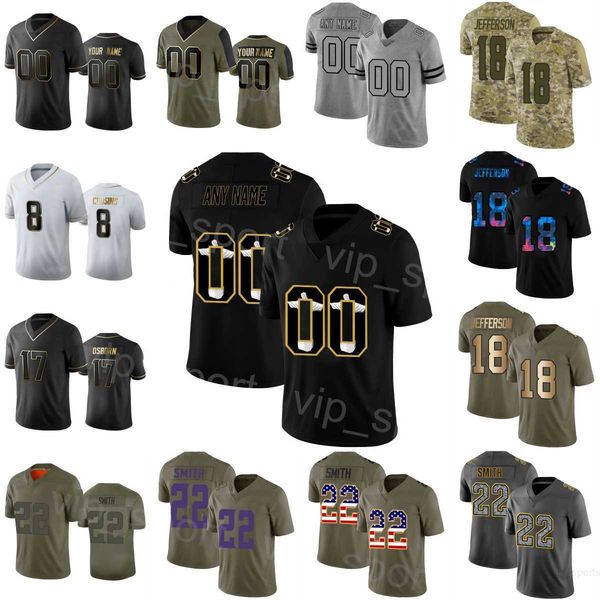 football 2 alexander mattison jerseys 5 jalen reagor 18 justin jefferson 8 kirk cousins 24 camryn bynum 83 jalen nailor 32 ty chandler addis, Black;red
football 2 alexander mattison jerseys 5 jalen reagor 18 justin jefferson 8 kirk cousins 24 camryn bynum 83 jalen nailor 32 ty chandler addis, Black;red