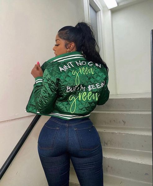 women's jackets vintage women varsity jackets letter embroidery bubble puffer warm cropped baseball coat fall winter streetwear bomber, Black;brown
women's jackets vintage women varsity jackets letter embroidery bubble puffer warm cropped baseball coat fall winter streetwear bomber, Black;brown