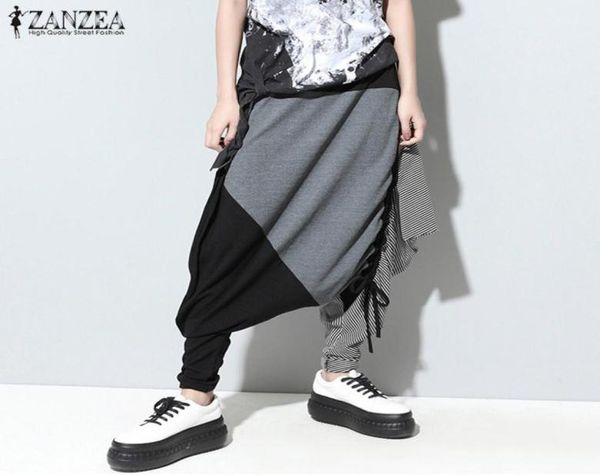 znazea pants plus size 2022 stylish women casual loose wide leg dropcrotch patchwork harem long trousers strappy pantalon femme1207377468, Black;white
znazea pants plus size 2022 stylish women casual loose wide leg dropcrotch patchwork harem long trousers strappy pantalon femme1207377468, Black;white