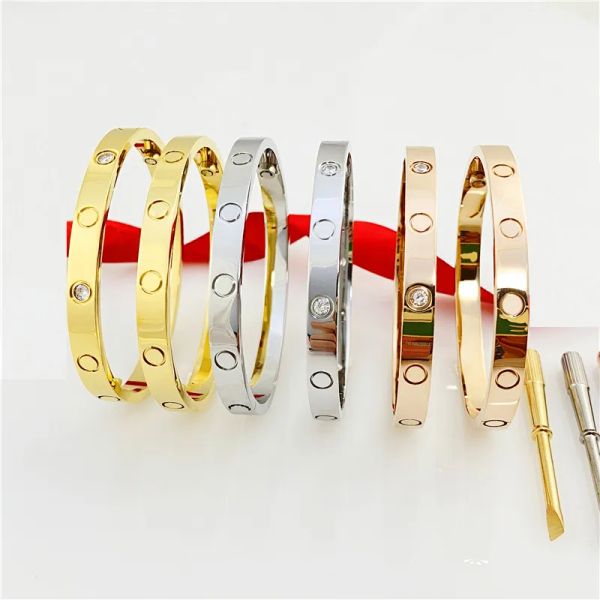 classic 5.0th love gift bracelet bangle for woman man titanium steel screw screwdriver designer bangles bracelets 18k gold jewelry never fad, Black
classic 5.0th love gift bracelet bangle for woman man titanium steel screw screwdriver designer bangles bracelets 18k gold jewelry never fad, Black