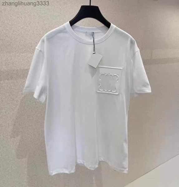 men's t shirts designer three-dimensional relief short sleeve crewneck for men and women couples, White;black
men's t shirts designer three-dimensional relief short sleeve crewneck for men and women couples, White;black