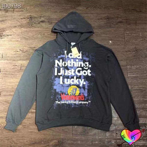mens hoodies sweatshirts thick terry vetements hoodie men women wash gray the lucky vtm hoody oversize pullovers 230815, Black
mens hoodies sweatshirts thick terry vetements hoodie men women wash gray the lucky vtm hoody oversize pullovers 230815, Black