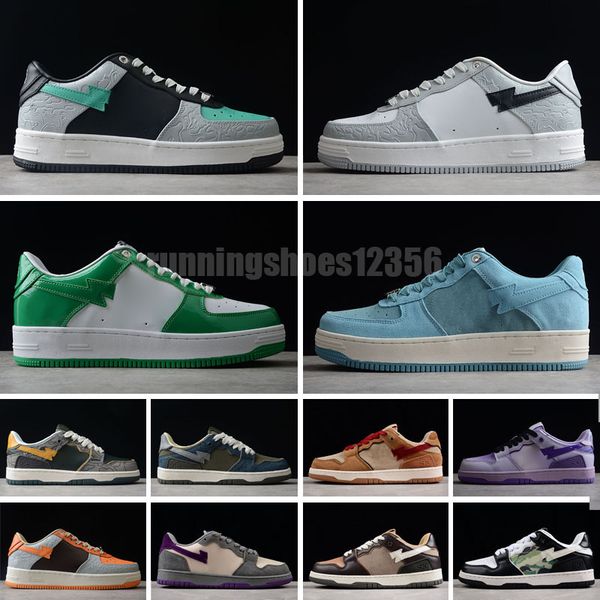 casual shoes bap running shoes sneakers trainers fashion designer pink patent leather white color combo grey for men women pastel pack abc c, Black
casual shoes bap running shoes sneakers trainers fashion designer pink patent leather white color combo grey for men women pastel pack abc c, Black