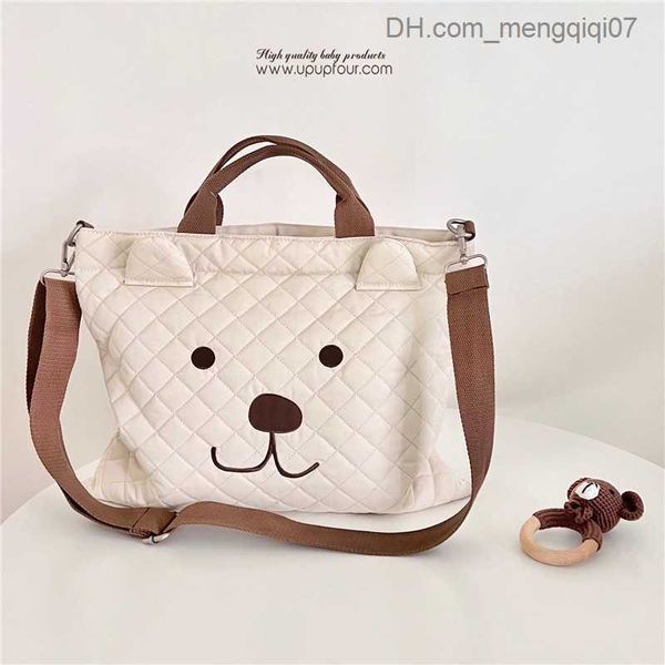 diaper bags diaper bags large capacity cartoon bear cotton portable travel pregnant women's handbag z230816
diaper bags diaper bags large capacity cartoon bear cotton portable travel pregnant women's handbag z230816