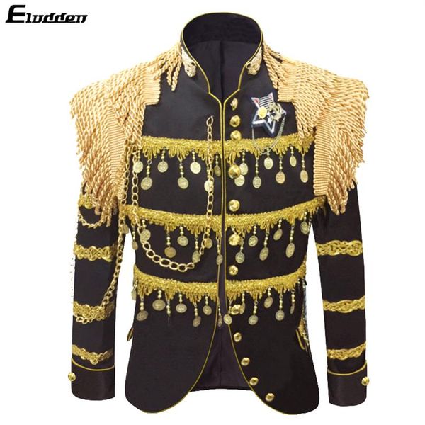 men's court costumes tassel stage blazer national costume retro magician costumes male singer stage nightclub bar dress236j, White;black
men's court costumes tassel stage blazer national costume retro magician costumes male singer stage nightclub bar dress236j, White;black