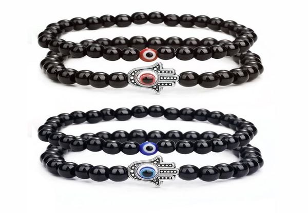 2pcs evil blue eye beaded bracelet for women mens strands couple jewelry hand charm bracelets pulsera8013792, Black
2pcs evil blue eye beaded bracelet for women mens strands couple jewelry hand charm bracelets pulsera8013792, Black