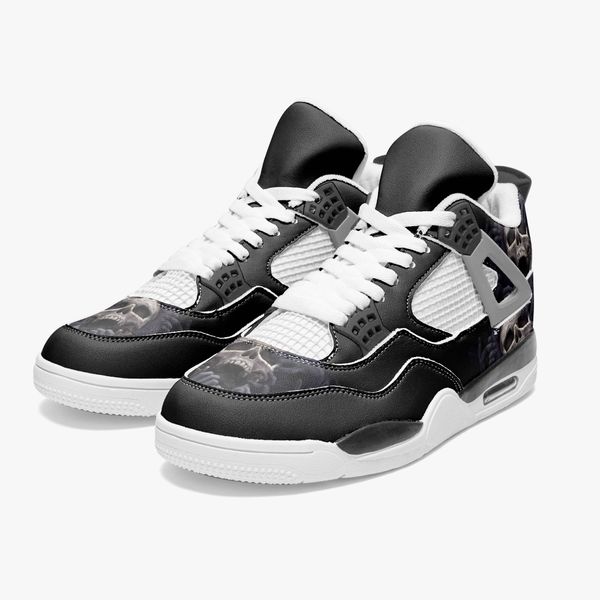 new diy custom basketball shoes mens and womens domineering black skeleton trainers outdoor sports 36-46
new diy custom basketball shoes mens and womens domineering black skeleton trainers outdoor sports 36-46