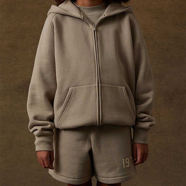 ess hoodie fog new double thread essentials back flocked high street velvet zipper hooded sweater coat, Black
ess hoodie fog new double thread essentials back flocked high street velvet zipper hooded sweater coat, Black