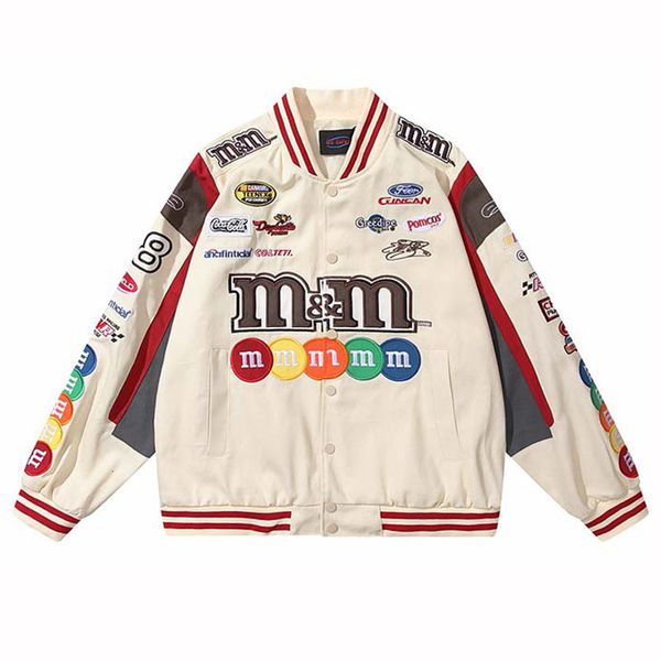 women's jackets embroidery m letter harajuku baseball jacket coats men women hip hop printed couples harajuku patch varsity bomber jack, Black;brown
women's jackets embroidery m letter harajuku baseball jacket coats men women hip hop printed couples harajuku patch varsity bomber jack, Black;brown