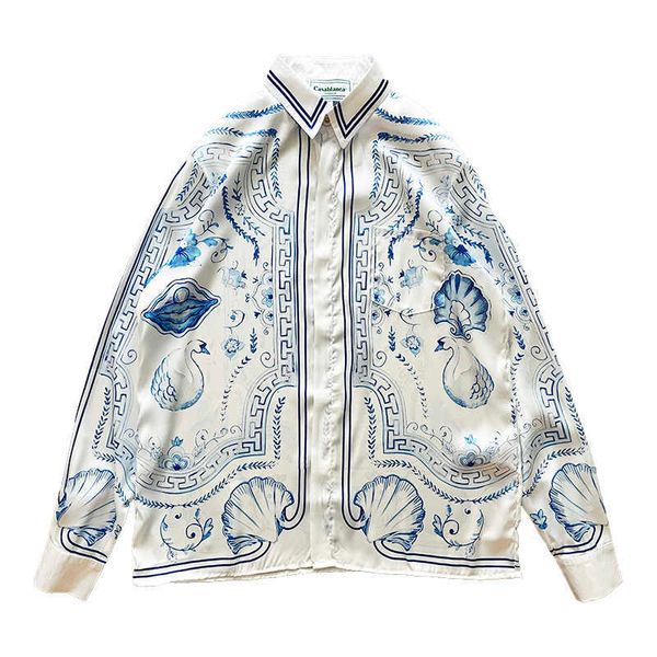casablanca printed shirt thin small individual handsome casual long-sleeved shirt for men and women hawaiian shirts casablanc, White;black
casablanca printed shirt thin small individual handsome casual long-sleeved shirt for men and women hawaiian shirts casablanc, White;black