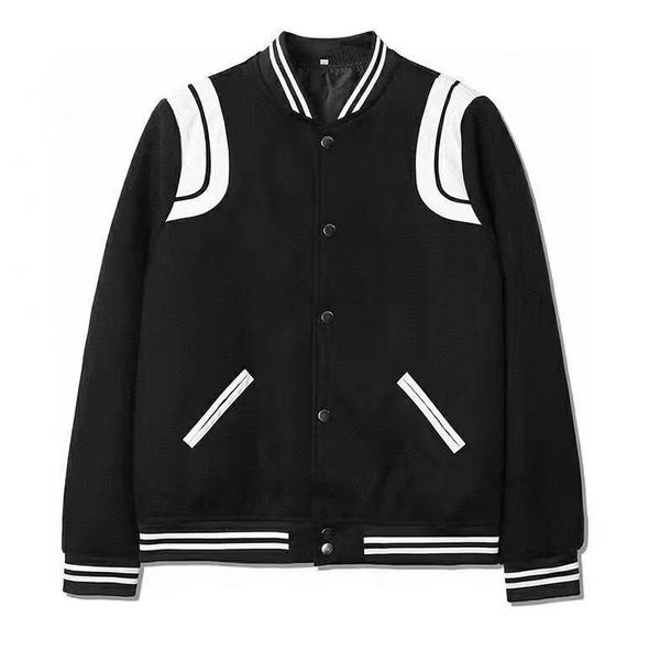 designer jacket men casual baseball coat slim fit baseball uniform bomber jackets for men's youth trend college wear clothing, Black;brown
designer jacket men casual baseball coat slim fit baseball uniform bomber jackets for men's youth trend college wear clothing, Black;brown