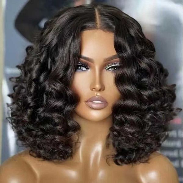 cosplay wig female front lace headband matte high temperature silk full headband short curly hair wave 230816, Black
cosplay wig female front lace headband matte high temperature silk full headband short curly hair wave 230816, Black