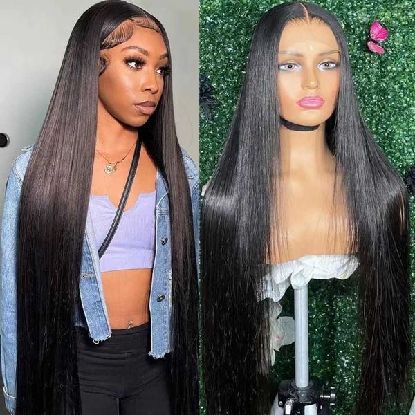 front lace wig women's long straight hair 13x4place front wigs human hair wig 230816, Black
front lace wig women's long straight hair 13x4place front wigs human hair wig 230816, Black