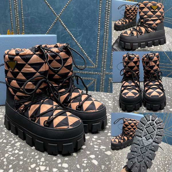 nylon gabardine apres ski boots 1u007n characterized by their sporty technical allure lug tread enameled metal triangle logo complete this f, Black
nylon gabardine apres ski boots 1u007n characterized by their sporty technical allure lug tread enameled metal triangle logo complete this f, Black