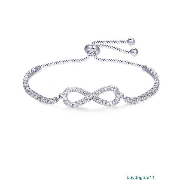 ml4l bracelet bangle new simple 8-character women's fashion lucky number 8 zircon jewelry, Black
ml4l bracelet bangle new simple 8-character women's fashion lucky number 8 zircon jewelry, Black