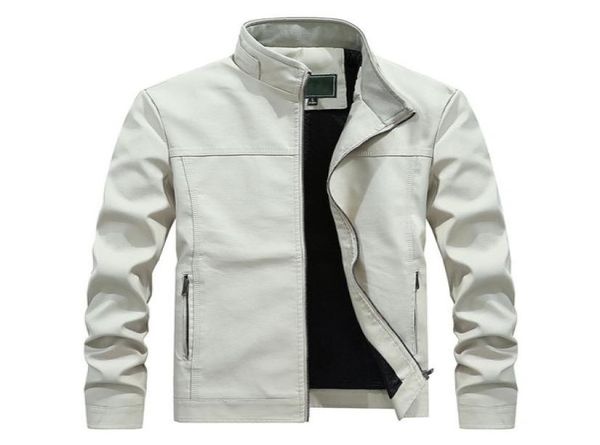 men039s jackets autumn winter white leather jacket men pu coats stand collar long coat fashion business outerwear male brand cl9451332, Black;brown
men039s jackets autumn winter white leather jacket men pu coats stand collar long coat fashion business outerwear male brand cl9451332, Black;brown