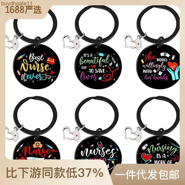 qh0f key rings hu he jewelry 2023 selling nurse's day colored stainless steel keychain creative copy gift, Slivery;golden
qh0f key rings hu he jewelry 2023 selling nurse's day colored stainless steel keychain creative copy gift, Slivery;golden