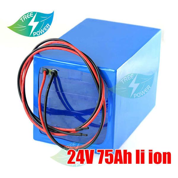 Image of 24v 75ah lithium ion With bluetooth BMS li ion 7S for 1000W wheelchair vans Inverter scooter not 80Ah+10A charger