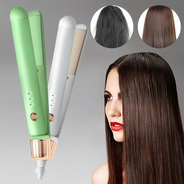 negative ion mini hair straightener and curler - portable hair styling iron for smooth and shiny hair, Black
negative ion mini hair straightener and curler - portable hair styling iron for smooth and shiny hair, Black