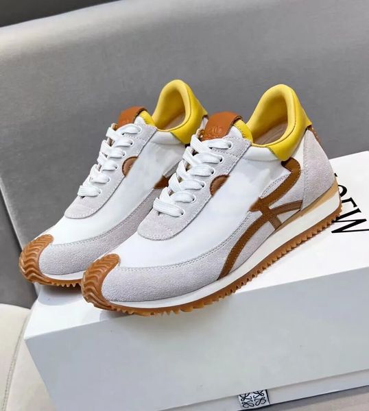 luxury brand flow runner sneaker shoes calfskin leather nylon suede lace-up discount trainers rubber sole platform skateboard walking eu38-4, Black
luxury brand flow runner sneaker shoes calfskin leather nylon suede lace-up discount trainers rubber sole platform skateboard walking eu38-4, Black