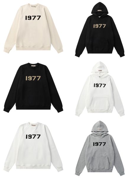 1977 designer essen hoodies hoody men essentail pullover sweatshirts oversized clothing quality mens womens hooded jumper refflective lette, Black
1977 designer essen hoodies hoody men essentail pullover sweatshirts oversized clothing quality mens womens hooded jumper refflective lette, Black