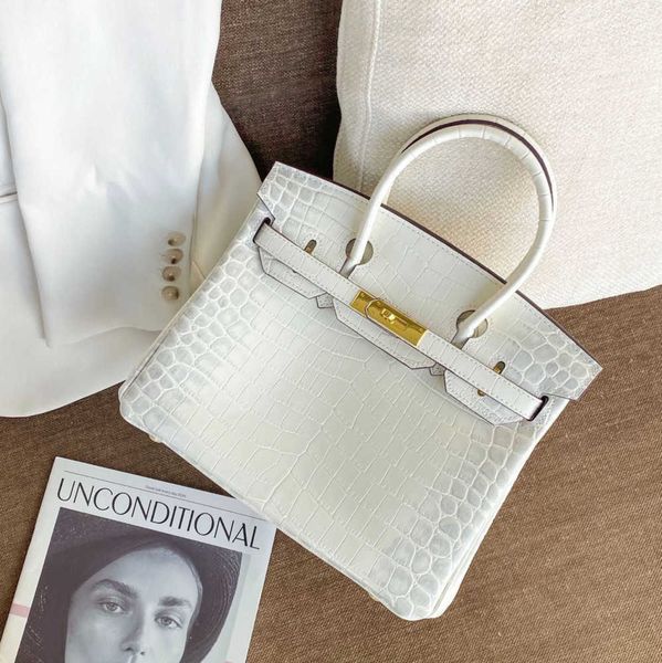 handbags birkin crocodile pattern bag genuine leather large capacity handbag for women 2023 fashion cowhide premium commuter foreign style h
handbags birkin crocodile pattern bag genuine leather large capacity handbag for women 2023 fashion cowhide premium commuter foreign style h