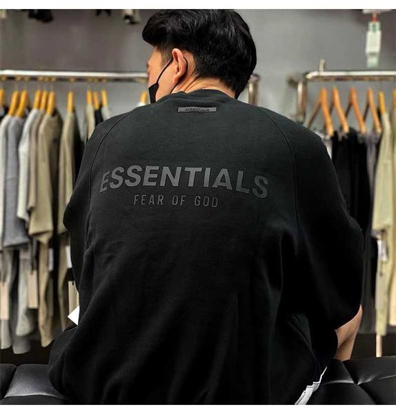 ess hoodie essentials high street double thread pressed glue round neck hatless loose plush fog sweater couple coat, Black
ess hoodie essentials high street double thread pressed glue round neck hatless loose plush fog sweater couple coat, Black