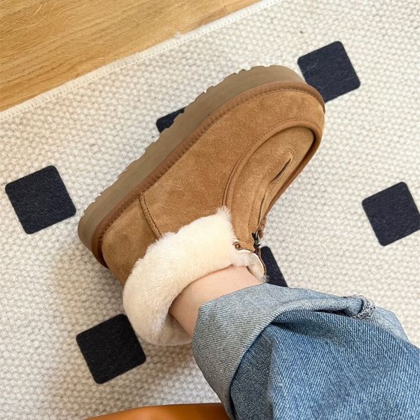 australia neumel funkette zip boots lady girl womens chestnut suede sheepskin booties shearling fur wool lined winter boot cuff casual shoes, Black
australia neumel funkette zip boots lady girl womens chestnut suede sheepskin booties shearling fur wool lined winter boot cuff casual shoes, Black