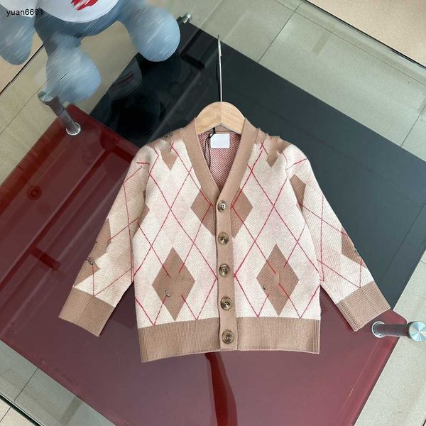 luxury designer stripe design kids cardigan fashion pure cotton baby sweater size 100-160 cm diamond pattern long sleeved jacket july16, Blue
luxury designer stripe design kids cardigan fashion pure cotton baby sweater size 100-160 cm diamond pattern long sleeved jacket july16, Blue