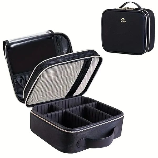 matein 1pc travel portable large capacity cosmetic storage bag, wash bag,waterproof pu leather cosmetic & toiletry bag travel makeup bag lar
matein 1pc travel portable large capacity cosmetic storage bag, wash bag,waterproof pu leather cosmetic & toiletry bag travel makeup bag lar