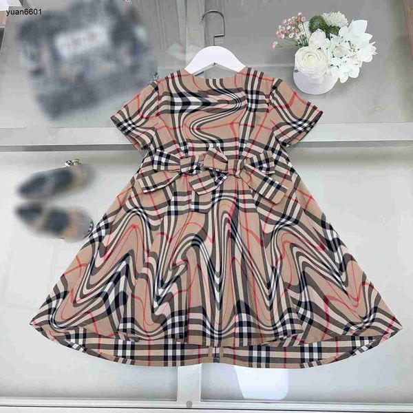 luxury designer baby clothes checkered printing girl skirt size 90-160 cm summer double bow decoration at the waist kids dress july07, Red;yellow
luxury designer baby clothes checkered printing girl skirt size 90-160 cm summer double bow decoration at the waist kids dress july07, Red;yellow