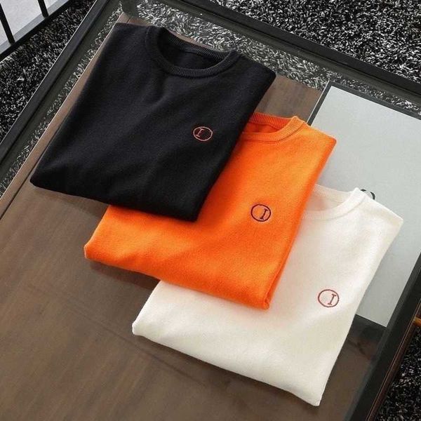 23ss sweater new round neck pullover coat designer sweater men women business casual knitted long sleeved shirt h embroidery bottoming, White;black
23ss sweater new round neck pullover coat designer sweater men women business casual knitted long sleeved shirt h embroidery bottoming, White;black