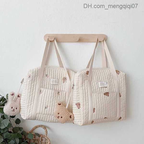 diaper bags korean style newborn diaper bag mother shoulder bag embroidered bedding cart diaper storage organizer pregnant woman bag z230816
diaper bags korean style newborn diaper bag mother shoulder bag embroidered bedding cart diaper storage organizer pregnant woman bag z230816